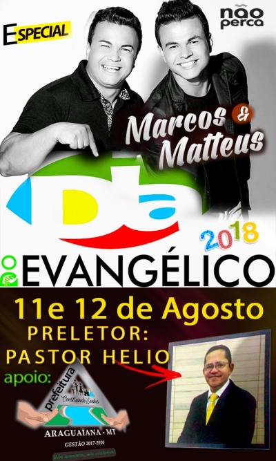 Dia do Evangélico é comemorado em Araguaiana